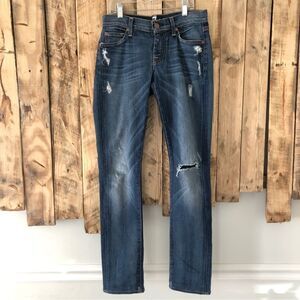 7 for All‎ Mankind Roxanne Distressed Jeans Size 24